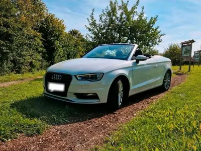 Brugt Audi A3 Cabriolet S-Line 110 HK (80 kW) 2015 Hvid Cabriolet