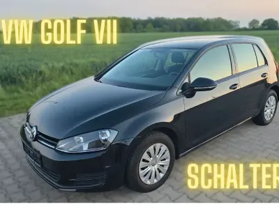 Second-hand VW Golf VII Trendline 110 CP (80 kW) 2015 Negru Berlinǎ