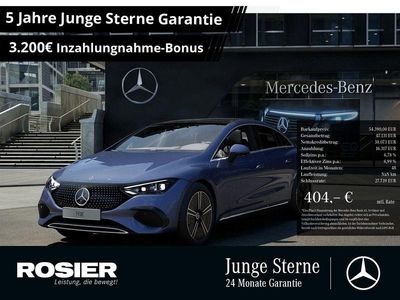 Gebraucht Mercedes EQE300 Electric Art 180 kW (245 PS) 2025 Blau / sodalithblau Limousine