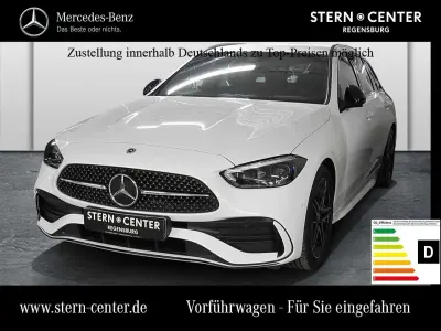 Gebraucht Mercedes C200 AMG 163 PS (119 kW) 2026 Unilack polarweiß Kombi