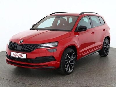 Gebraucht Skoda Karoq SportLine 190 PS (139 kW) 2022 Rot SUV