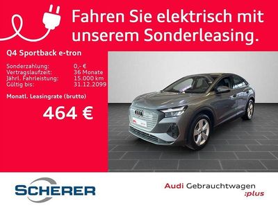 Gebraucht Audi Q4 Sportback e-tron Ambiente 150 kW (204 PS) 2022 Taifungrau metallic SUV