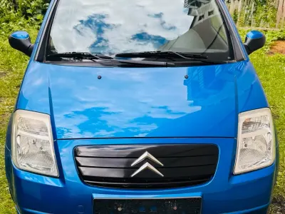 Gebraucht Citroën C2 60 PS (44 kW) 2007 Blau Kleinwagen