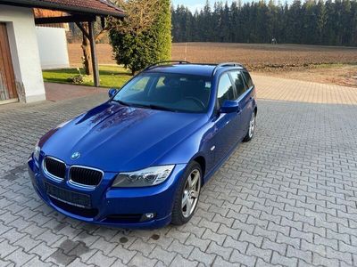 gebraucht BMW 318 d Touring -E91 Blau Metallic