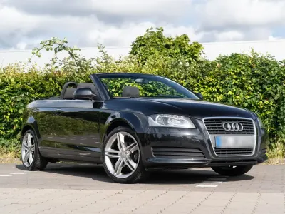 Gebraucht Audi A3 Cabriolet 105 PS (77 kW) 2008 Schwarz Cabrio