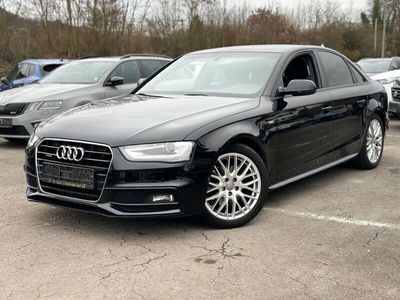 gebraucht Audi A4 Lim. S line Sportpaket / plus quattro *Leder*