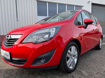 Gebraucht Opel Meriva Edition 120 PS (88 kW) 2011 Rot Van / Kleinbus