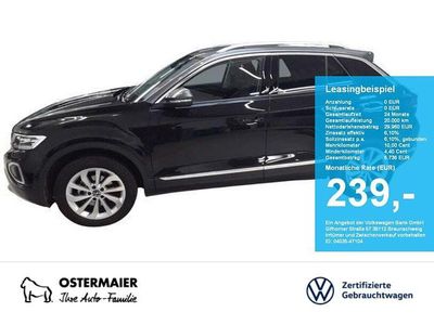 Gebraucht VW T-Roc Style 150 PS (110 kW) 2025 Schwarz SUV