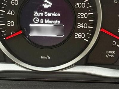 Gebraucht Volvo V70 2014 Blau Kombi