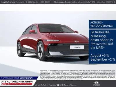 Neu Hyundai Ioniq 6 167 kW (228 PS) 2026 Rot Limousine