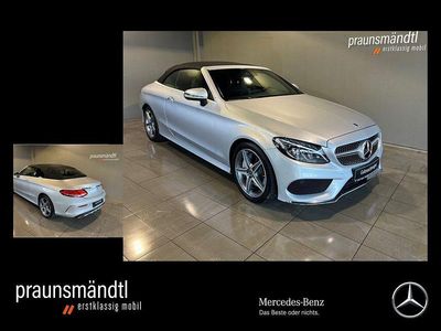 Usata Mercedes C300 AMG 245 CV (180 kW) 2017 Argento Cabrio