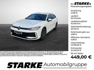 Usata VW Passat R-line 150 CV (110 kW) 2025 Bianco Station wagon