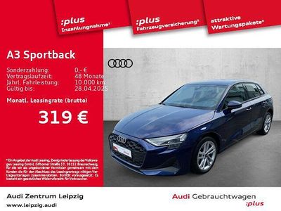 Gebraucht Audi A3 Ambiente 150 PS (110 kW) 2024 Blau Limousine