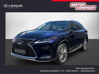 Gebraucht Lexus RX450h Luxury Line 313 PS (230 kW) 2021 Blau SUV