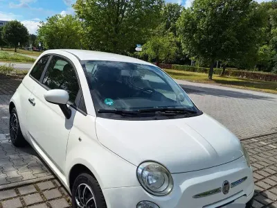 Gebraucht Fiat 500 Pop 69 PS (50 kW) 2009 Weiß Cabrio