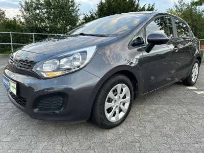 Gebraucht Kia Rio FIFA World Cup Edition 87 PS (63 kW) 2014 Dunkel grau metallic Kleinwagen