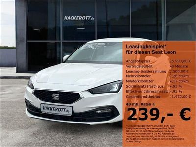 Gebraucht Seat Leon Style 116 PS (85 kW) 2024 Weiss Limousine