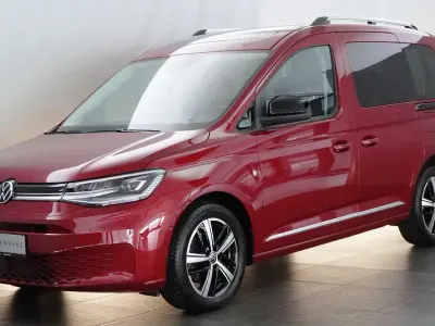 Gebraucht VW Caddy Highline 122 PS (89 kW) 2021 Rot Van / Kleinbus