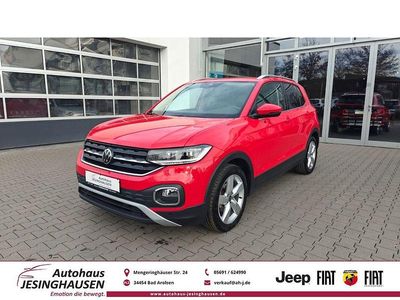 Gebraucht VW T-Cross Style 150 PS (110 kW) 2021 Rot SUV