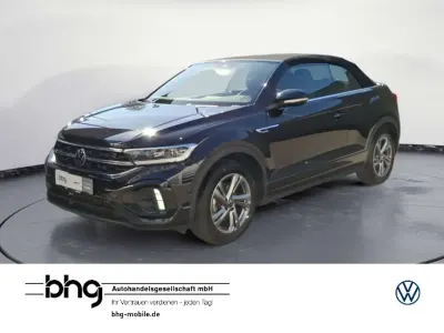 Gebraucht VW T-Roc Cabriolet R-line 150 PS (110 kW) 2025 Schwarz Cabrio