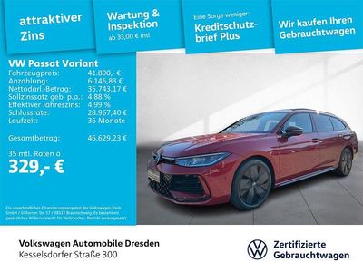 Chilirot metallic Gebraucht 2024 VW Passat R-line Kombi | 41.890 € (Teuer)