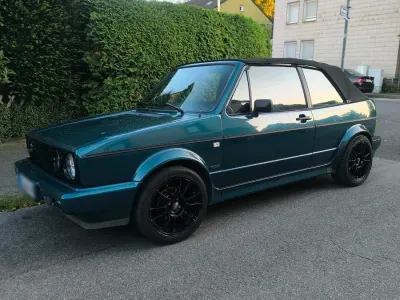 Gebraucht VW Golf Cabriolet 98 PS (72 kW) 1993 Grün Cabrio