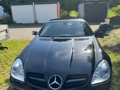 Gebraucht Mercedes SLK200 163 PS (119 kW) 2004 Schwarz Cabrio