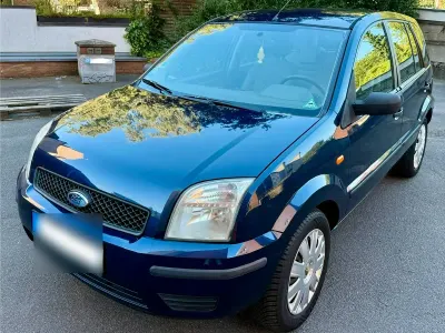 Gebraucht Ford Fusion 80 PS (58 kW) 2005 Blau Kleinwagen
