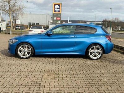 Begagnad BMW 125 M Sport 218 HK (160 kW) 2012 Blå Halvkombi