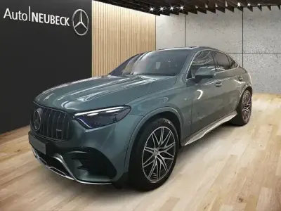 Gebraucht Mercedes GLC63 AMG Premium 680 PS (500 kW) 2024 Lack verdesilber Coupé
