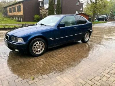 Gebraucht BMW 316 Compact Basis 1997 Blau Kleinwagen