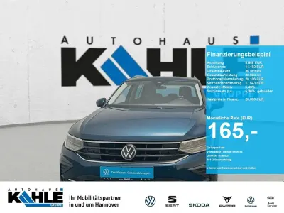 Gebraucht VW Tiguan Active 150 PS (110 kW) 2022 Blau SUV