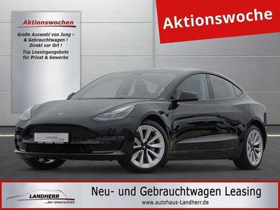 gebraucht Tesla Model 3 Long Range Dual AWD // Panorama/Leder