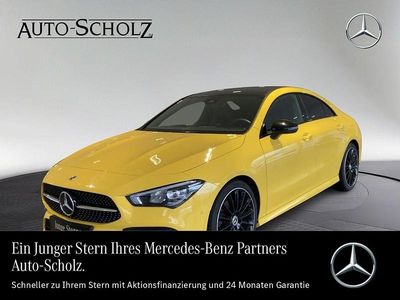 Gelb Gebraucht 2022 Mercedes CLA220 AMG Limousine | 33.965 € (Fairer Preis)