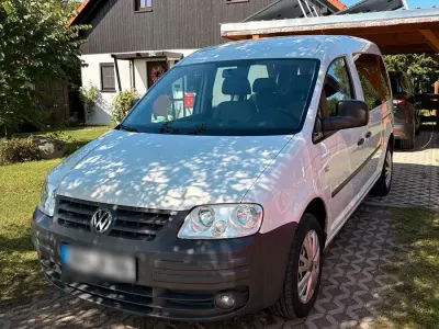 Gebraucht VW Caddy Maxi 102 PS (75 kW) 2008 Weiß Van / Kleinbus