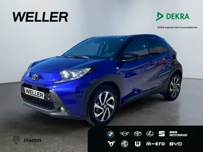 Neu Toyota Aygo X 72 PS (52 kW) 2025 Juniper blue metallic/dach mys SUV