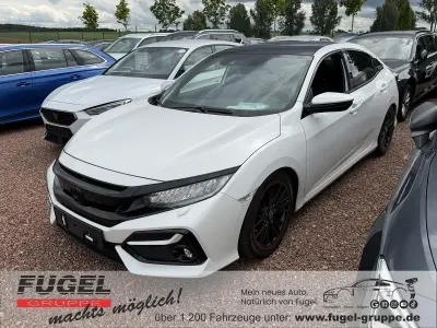 Gebraucht Honda Civic Comfort 129 PS (94 kW) 2021 Platinum white p. Limousine