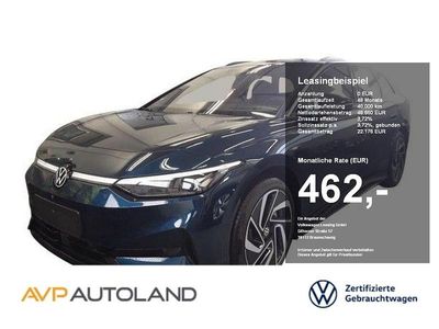 Aquamarinblau (metallic) Gebraucht 2024 VW ID.7 Pro Kombi | 48.660 € (Fairer Preis)