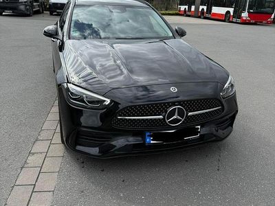 Usata Mercedes C220 AMG 200 CV (147 kW) 2023 Nero Station wagon