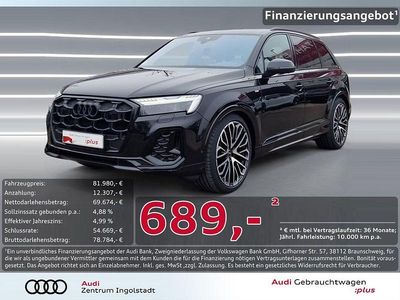 Mythosschwarz metallic Gebraucht 2025 Audi Q7 S-Line SUV | 81.980 €