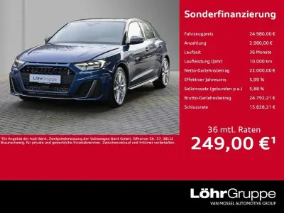 Gebraucht Audi A1 Sportback S-Line 207 PS (152 kW) 2023 Blau Kleinwagen