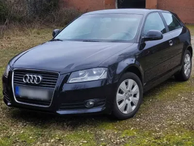 Gebraucht Audi A3 Ambiente 105 PS (77 kW) 2009 Schwarz Kleinwagen