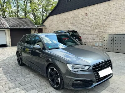 Używany Audi A3 S-line plus 184 KM (135 kW) 2015 Szary Sedan/Limuzyna