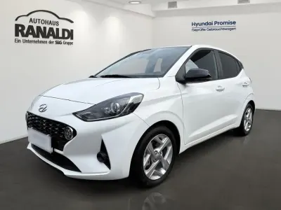 Brugt Hyundai i10 GO! 67 HK (49 kW) 2023 Hvid Hatchback
