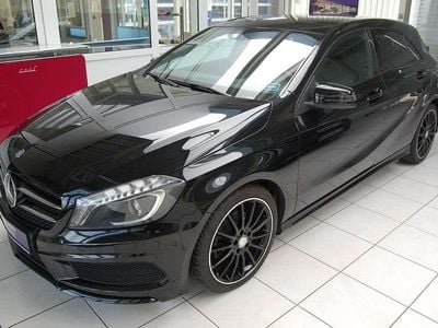 Gebraucht Mercedes A180 AMG 122 PS (89 kW) 2013 Kosmosschwarz  metalliclack Kleinwagen