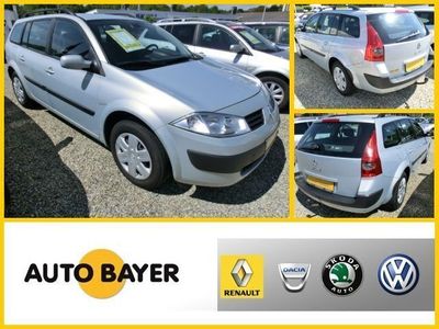 Gebraucht Renault Mégane GrandTour Luxe 113 PS (83 kW) 2004 Silber metallic Kombi