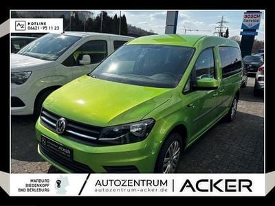 Gebraucht VW Caddy Maxi Trendline 125 PS (91 kW) 2018 Gruen Van / Kleinbus