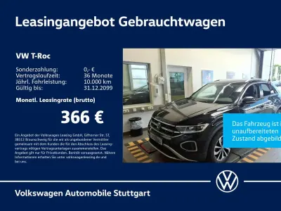 Gebraucht VW T-Roc Style 150 PS (110 kW) 2023 Deep black perleffekt SUV