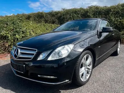 Gebraucht Mercedes E250 AMG 204 PS (150 kW) 2012 Schwarz Cabrio
