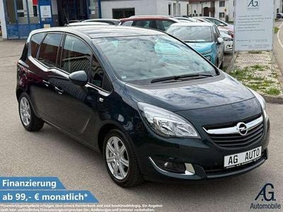 Usata Opel Meriva drive 140 CV (102 kW) 2016 Verde Monovolume